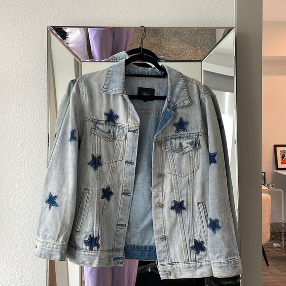 Rails star denim jacket - Picture 1 of 3